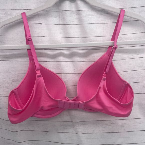 Victoria's Secret Womens Pink Uplift  Demi Bra Size 36B Underwire Convertible - Picture 7 of 8